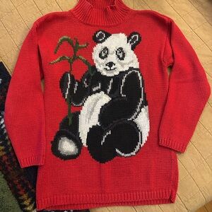 The Eagle’s Eye Vintage (early 90s) Panda Sweater 🐼